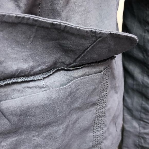 Eileen Fisher Linen Blend Open Front Jacket | Small - Picture 4 of 8